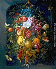 Festoon of Fruit and Flowers